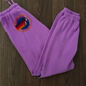 Aviator Nation Purple Sweatpants